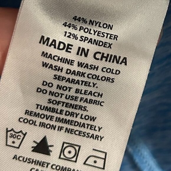 FootJoy Heathered Blue 1/4 Quarter Zip Golf Pullover Women's Size L - Picture 12 of 12